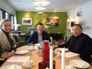 Rådets præsidium holdt møde i Nuuk torsdag den 29.januar 2015 inden temakonferencen i Aasiaat